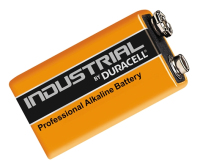 Duracell Alkaline, Industrial, 9 V Wegwerpbatterij 9V