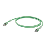 Weidmüller IE-C5ES8UG0100M40M40-G hálózati kábel Zöld 10 M Cat5 SF/UTP (S-FTP)