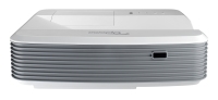 Optoma EH320UST videoproyector Proyector de alcance ultracorto 4000 lúmenes ANSI DLP 1080p (1920x1080) 3D Gris