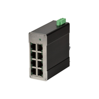 Red Lion 108TX netwerk-switch Unmanaged Fast Ethernet (10/100) Zwart