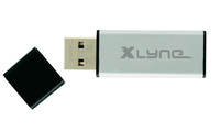 xlyne USB 2.0, 32 GB USB flash drive USB Type-A Zwart, Grijs
