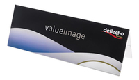 Deflecto 778601 placa PVC Rectángulo