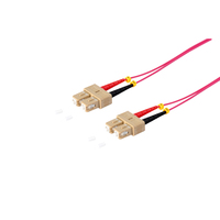 S-Conn 77918/4 InfiniBand/fibre optic cable 5 m SC OM4 Violet