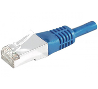 EXC 856814 Netzwerkkabel Blau 0,15 m Cat6 S/FTP (S-STP)