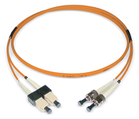 Dätwyler Cables 421252 Glasfaserkabel 2 m SCD ST OM2 Orange