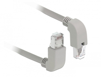 DeLOCK 85852 Netzwerkkabel Grau 0,5 m Cat5e SF/UTP (S-FTP)