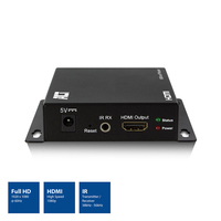 ACT AC7851 extensor audio/video Receptor AV Negro