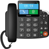 MaxCom MM42D Telefono intelligente Identificatore di chiamata Nero