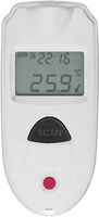 VOLTCRAFT IR 110-1S handheld thermometer Black, White F,°C -33 - 110 °C Built-in display