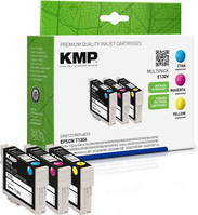 KMP E130V inktcartridge Cyaan, Magenta, Geel