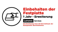 Lenovo 1 Jahr Einbehalten der Festplatte (Erweiterung)