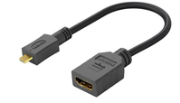 Microconnect HDM19F19MMC cable gender changer HDMI Type D (Micro) HDMI Black