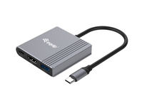 Equip 3 in 1 USB-C to HDMI / USB-A / USB PD Adapter