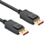 Techly ICOC DSP-A14-010NT DisplayPort-Kabel 1 m Schwarz