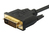 Equip 119323 adapter kablowy 3 m HDMI DVI-D Czarny