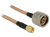 DeLOCK 88896 coax-kabel RG-142 0,4 m SMA