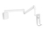 Multibrackets 5570 Flachbildschirm-Tischhalterung 68,6 cm (27") Weiß Wand