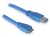 DeLOCK Micro USB 3.0 - 1M USB kábel USB A Kék