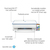 HP ENVY HP 6010e All-in-One printer, Kleur, Printer voor Thuis en thuiskantoor, Printen, kopiëren, scannen, Draadloos; HP+; Geschikt voor HP Instant Ink; Printen vanaf een telef...