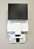 Ergotron StyleView Vertical Lift, Patient Room 61 cm (24") Bianco Parete