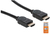 Manhattan Zertifiziertes Premium High Speed HDMI-Kabel mit Ethernet-Kanal, 4K@60Hz, HEC, ARC, 3D, 18 Gbit/s Bandbreite, HDMI-Stecker auf HDMI-Stecker, geschirmt, schwarz, 3 m