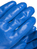 Ejendals TEGERA 7351 Egyszer használatos kesztyű Kék Pamut, Nitril hab
