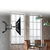 StarTech.com TV Wandhalterung für bis zu 80 Zoll (50 kg) VESA-Halterungsdisplays - Low Profile Full Motion Universal TV Wandbefestigung - Vollbeweglicher Schwenkarm