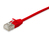 Equip Cat.6A F/FTP Slim Patch Cable, 5m, Red
