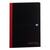 Hamelin 100080446 writing notebook A4 192 sheets Black, Red