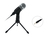 Equip 245341 Czarny Mikrofon stołowy