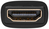 Goobay 68690 tussenstuk voor kabels HDMI Type-A DVI-I (24+5 pin) Zwart