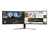 Samsung Odyssey CRG9 számítógép monitor 124 cm (48.8") 5120 x 1440 pixelek Quad HD QLED