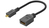 Microconnect HDM19F19MMC adattatore per inversione del genere dei cavi HDMI Type D (Micro) HDMI Nero