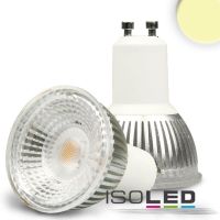 illustrazione di prodotto - Faretto a LED GU10 6 W GLASS-COB :: 70° bianco caldo :: Dimmerabile