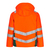 Safety Damen Winterjacke - L - Orange/Grün - Orange/Grün | L: Detailansicht 3