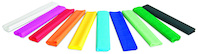 Bibuła marszczona GIMBOO, w rolce, 25x200cm, 10szt., mix kolorów