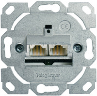 Telegärtner Dose AMJ45 8/8 K Up/0 Cat.6A ohne Zentralplatte