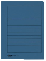 ELBA Smart Line Aktenmappe A4, aus 250 g/m² Manilakarton (RC), blau