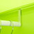 Relaxdays Steckregal Kinderzimmer, süße Tiermotive, Türen, Kleiderstangen, Kunststoff Kleiderschrank HxB 145x110cm, grün