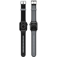OtterBox Watch Band für Apple Watch Series 9/8/7/6/SE/5/4 - 41mm /40mm /38mm Schwarz Taffy - Schwarz - Armband - Silikon - Smart Wearable Accessoire Band