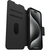 OtterBox Strada - Leder Flip Case mit MagSafe - MagSafe Apple iPhone 15 Pro Max Shadow - Schwarz - Schutzhülle