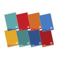 Quaderno Maxi One Color 100 Gr Didattico A4 - rigatura C con margini - colori assortiti - 18+1 fogli - 7043