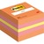 Foglietti riposizionabili colorati Post-it® Notes Minicubo 51x51 mm assortiti - 400 ff - 2051-P