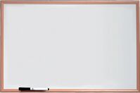 Nobo Basic Melamine Pine Frame Whiteboard 600x400mm