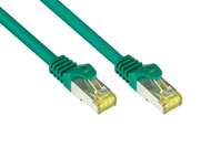 kabelmeister® RJ45 Patchkabel mit Cat. 7 Rohkabel und Rastnasenschutz (RNS®), S/FTP, PiMF, halogenfr