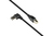 kabelmeister® Anschlusskabel USB 2.0 EASY Stecker A an Stecker B, gewinkelt, schwarz, 5m