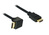 High-Speed-HDMI®-Kabel mit Ethernet, Winkelstecker oben, vergoldete Stecker, 1,5m, Good Connections®
