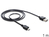 Anschlusskabel USB 2.0 EASY Stecker A an mini Stecker, schwarz, 1m, Delock® [83362]