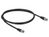 Kabel BNC Stecker an BNC Stecker, schwarz, 1 m, Delock® [80081]
