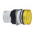 Meldeleuchte, Bund rund, gelb, Frontring schwarz, Einbau-Ø 16 mm, ZB6AV5